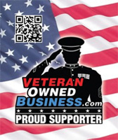 Proud Veteran Owned Business Supporter Badge